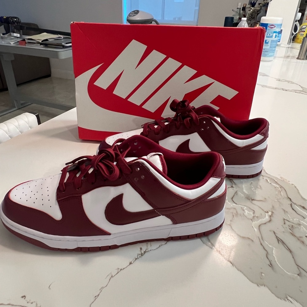 Nike Dunk Low Retro Men's Shoes ‘Team Red’ DS Brand New in Box